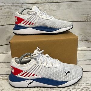 Puma Pacer Future White High Risk Red Men's